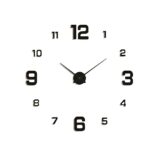 3D DIY Wall Clock Decoration Piece