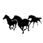 horse wall art