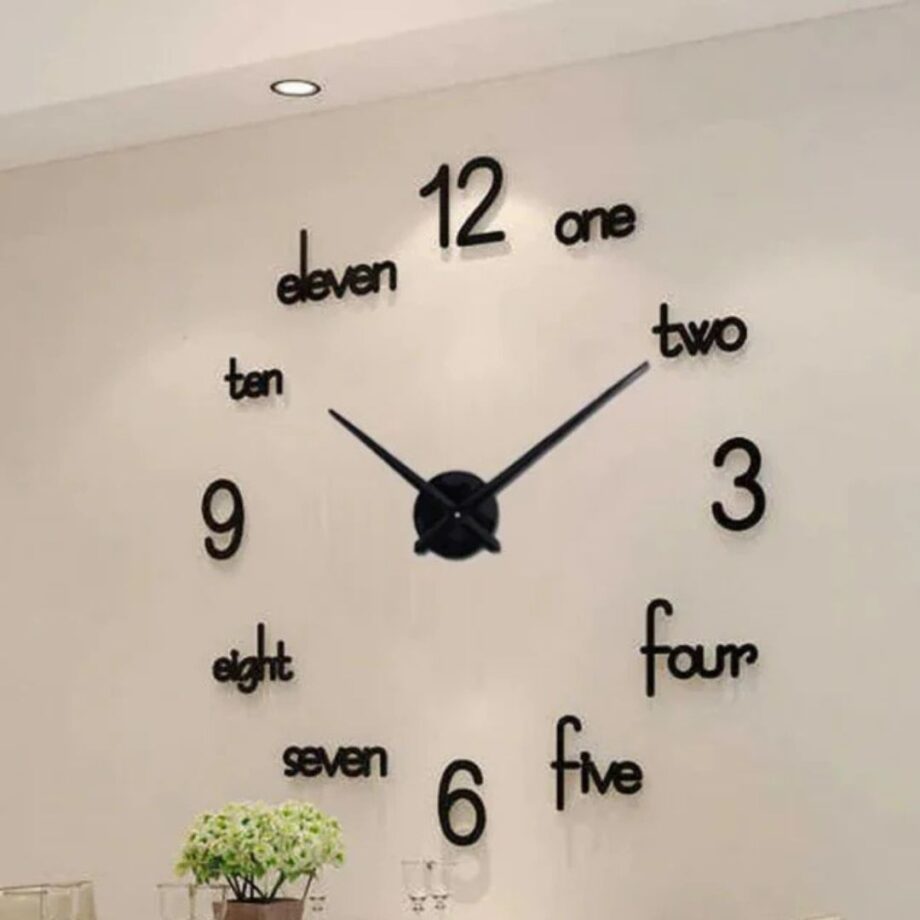 3D Wall Clock - Image 2