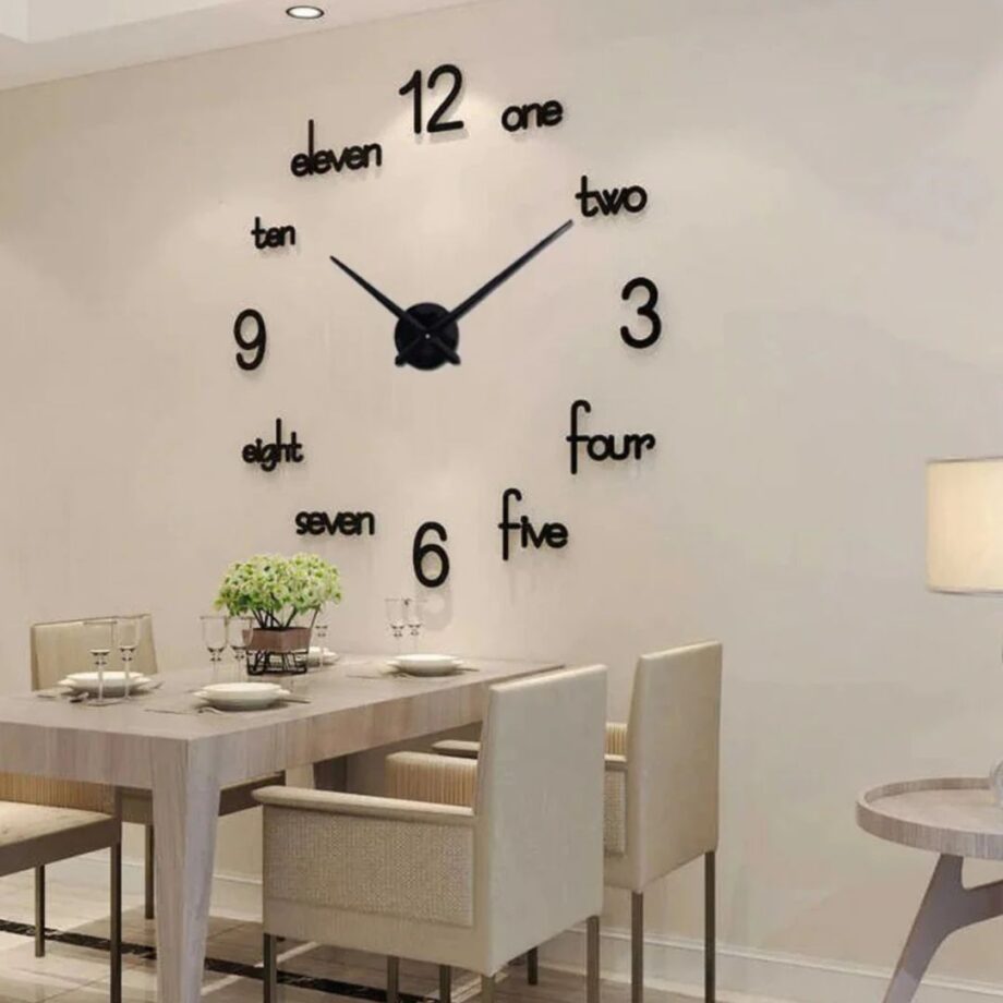 3D Wall Clock